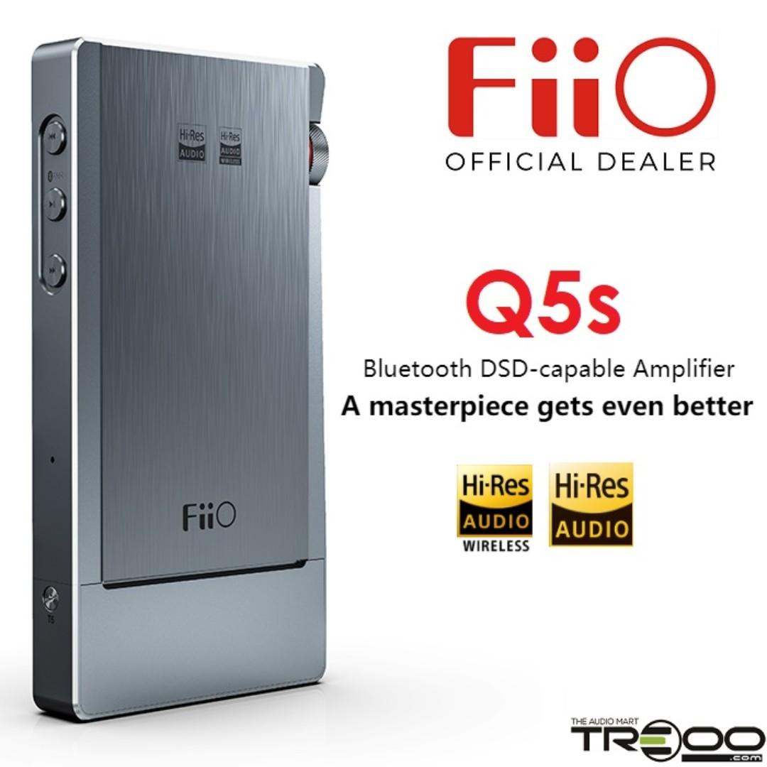 FiiO Q5s High Resolution DAC and Headphone Amplifier USB C EDITION