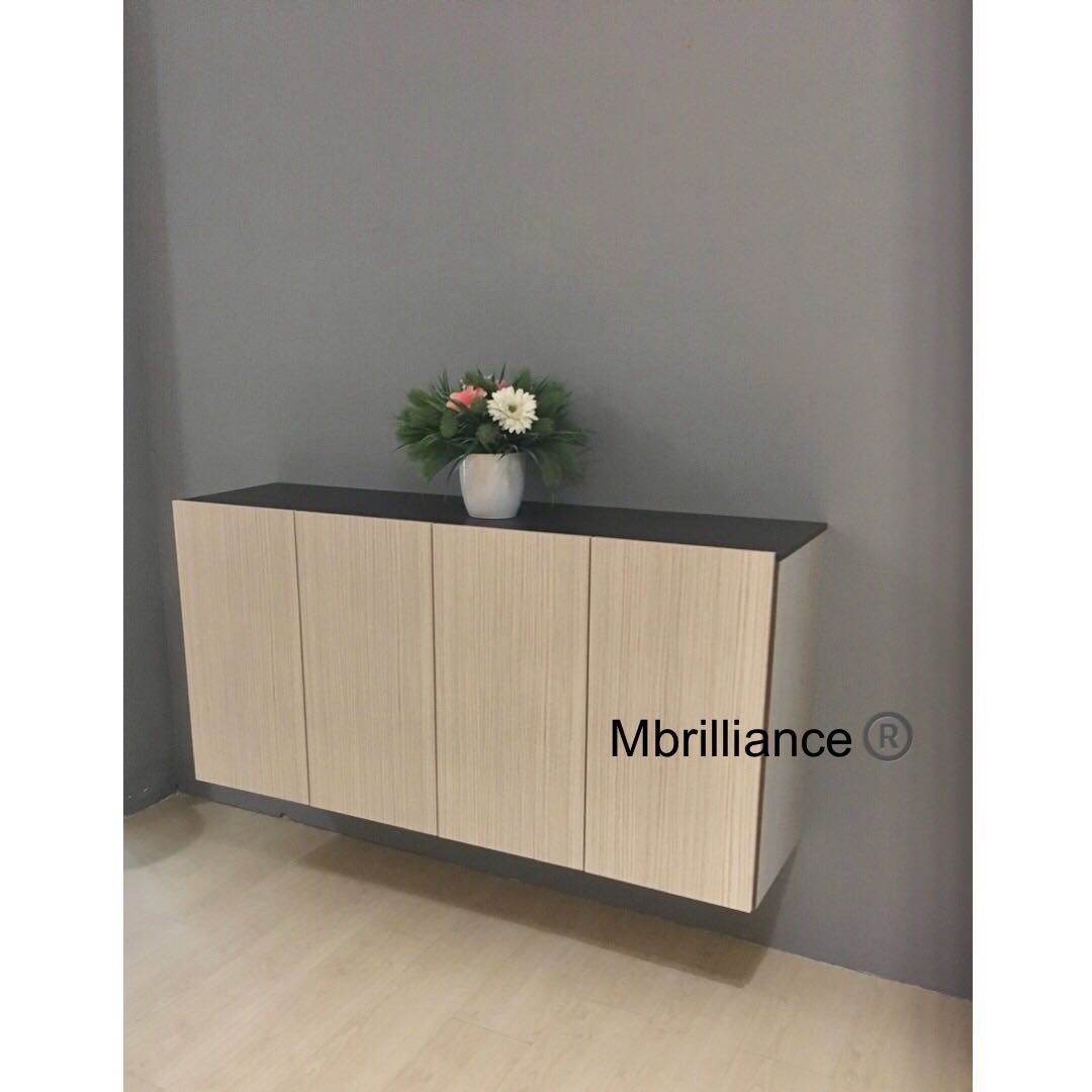 Floating shoe cabinet deals