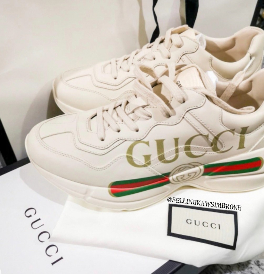 Full Set Gucci Rhyton, Women's Fashion, Footwear, Sneakers on Carousell