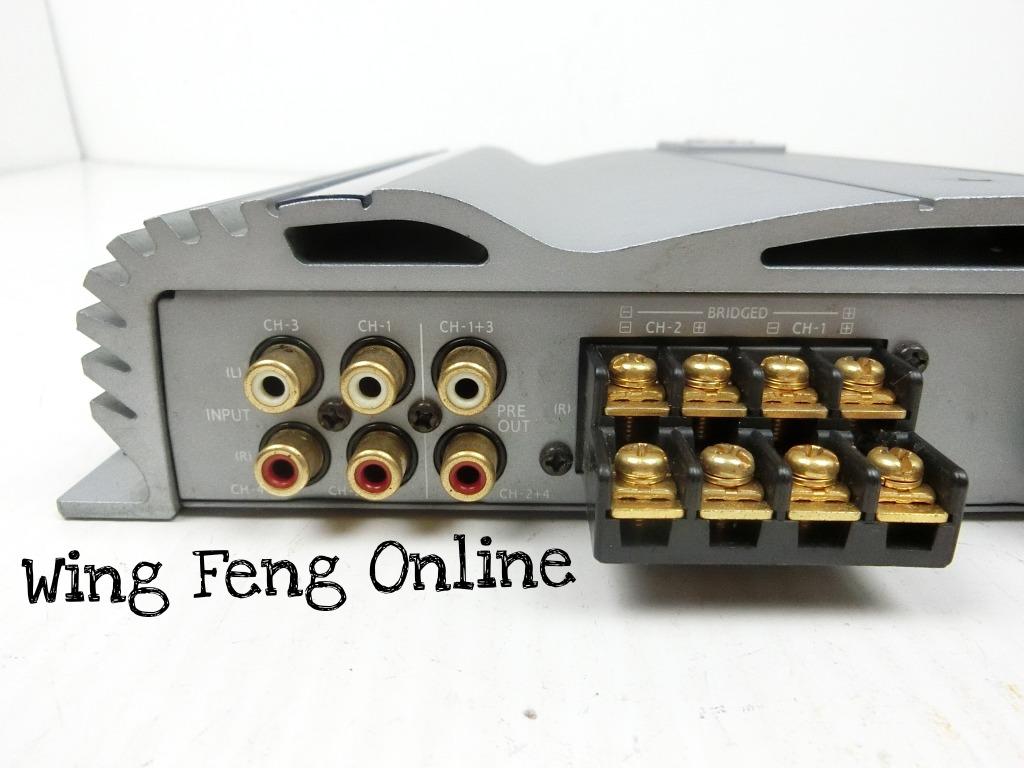 Genuine JDM Alpine V12 Expert 4ch Channel Power Amplifier MRVF304