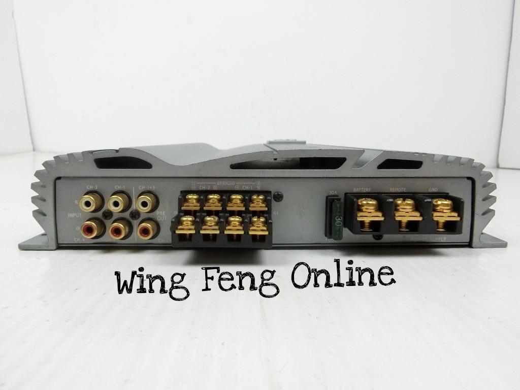 Genuine JDM Alpine V12 Expert 4ch Channel Power Amplifier MRVF304