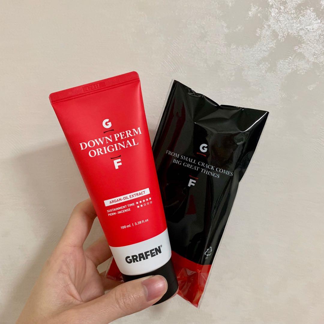 Grafen Down Perm 美容 化妝品 指甲美容 其他 Carousell