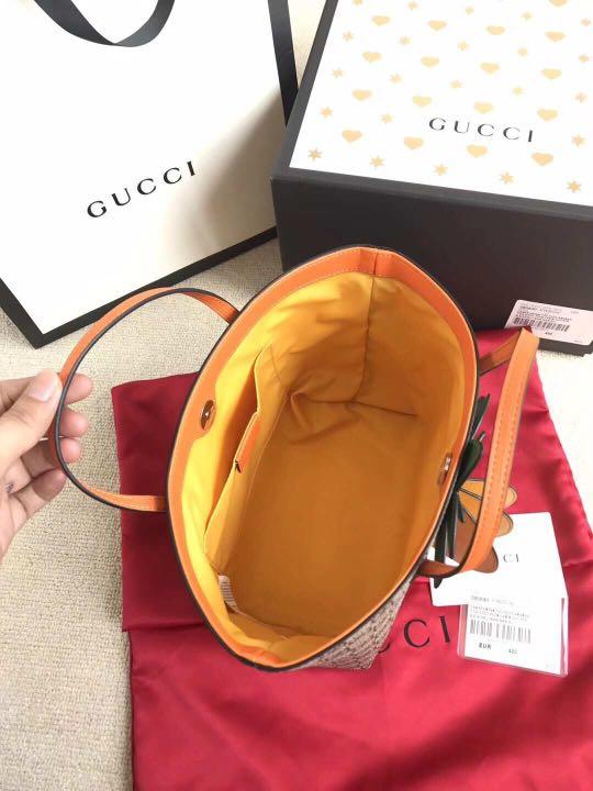 Children's gg best sale tote with pineapple