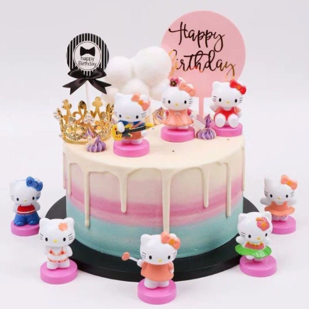 hello kitty figure set