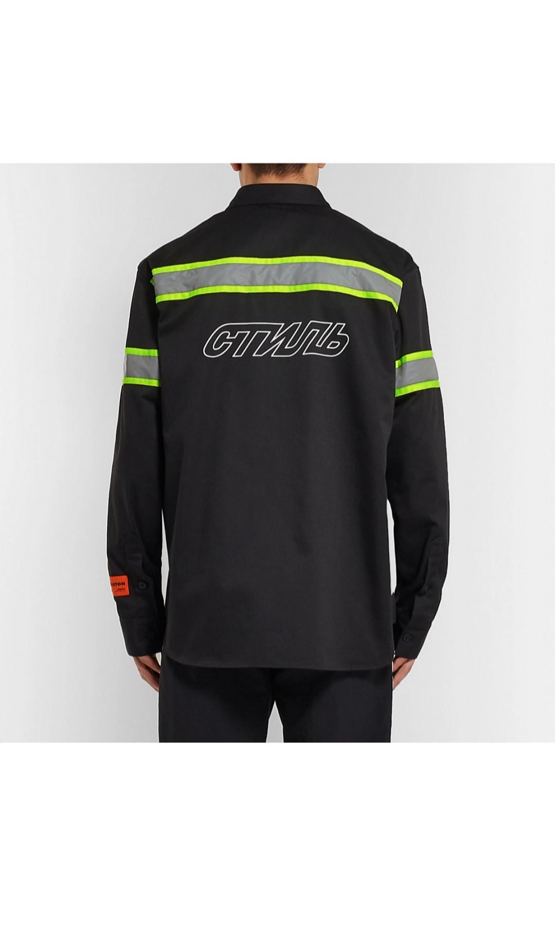 Heron preston hotsell reflective jacket