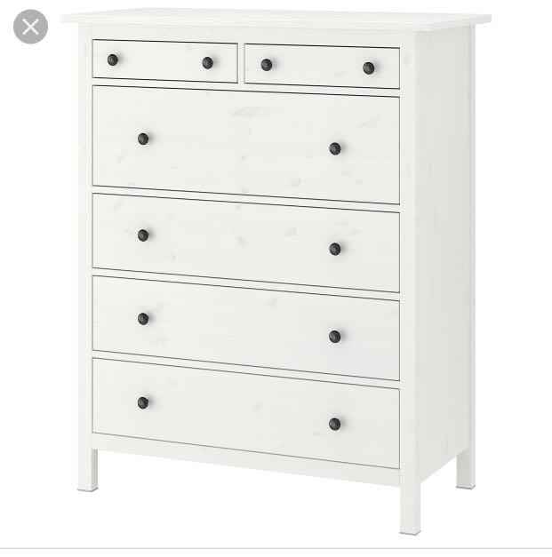 Ikea Hemnes Chest Of 6 Drawers Furniture Shelves Drawers On