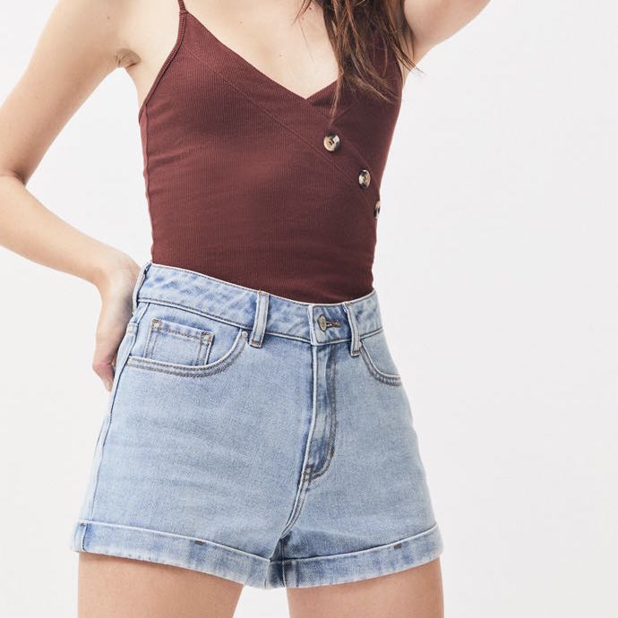 pacsun mum blue mom jeans