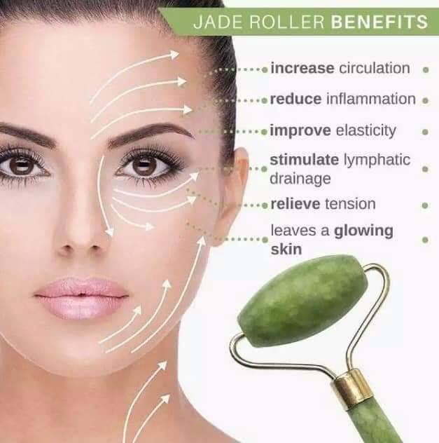 Jade Roller (Category: Massage Devices) located in Taguig. Submitted by closetcompany (Listing ID 241553109, Image 1). Description: jast * Increase Circulation * Reduce Inflammation * Improve Elasticity * Stimulate Lymphatic Drainage * Relieves Tension * Leaves a Glowing Skin * Improved Metal Connection * Simple Design with Elongated Handle * Ultra Durable : Metal to Stone Contact.