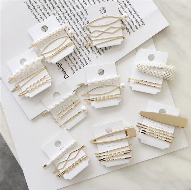 Korean Hair Pins On Carousell