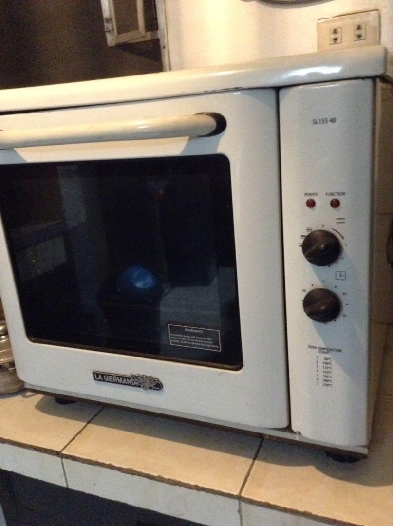 La Germania Electric Oven Owner Leaving Furniture Home Living