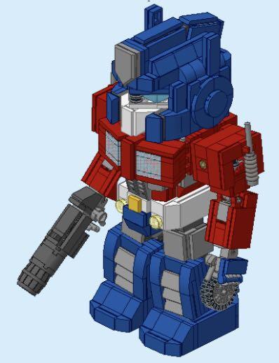Lego MOC-Optimus Prime, Hobbies Toys, Toys Games on Carousell