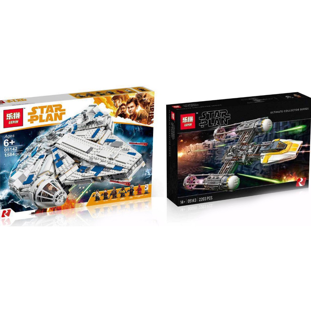 han solo millennium falcon lego