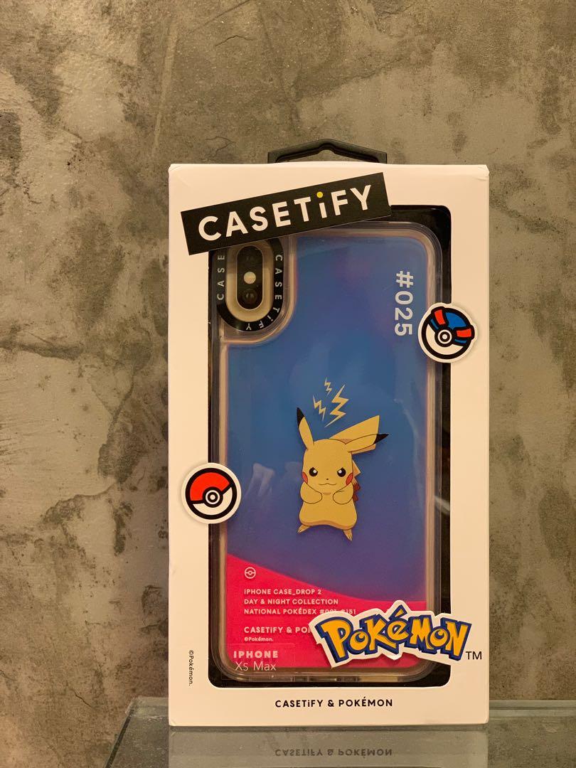 Limited Edition Casetify X Pokemon Iphone Xs Max Case Mobile Phones Tablets Mobile Tablet Accessories Cases Sleeves On Carousell