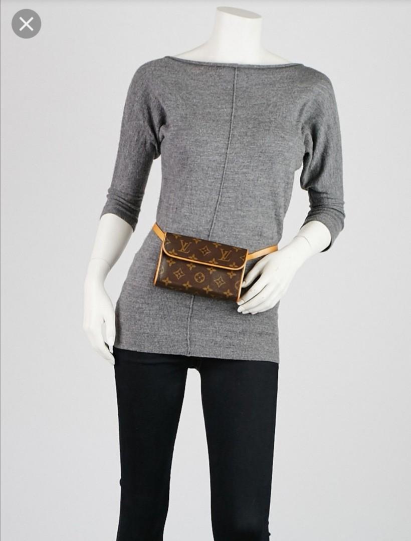 Louis Vuitton Monogram Canvas Pochette Florentine Small Belt Bag (SHF- –  LuxeDH
