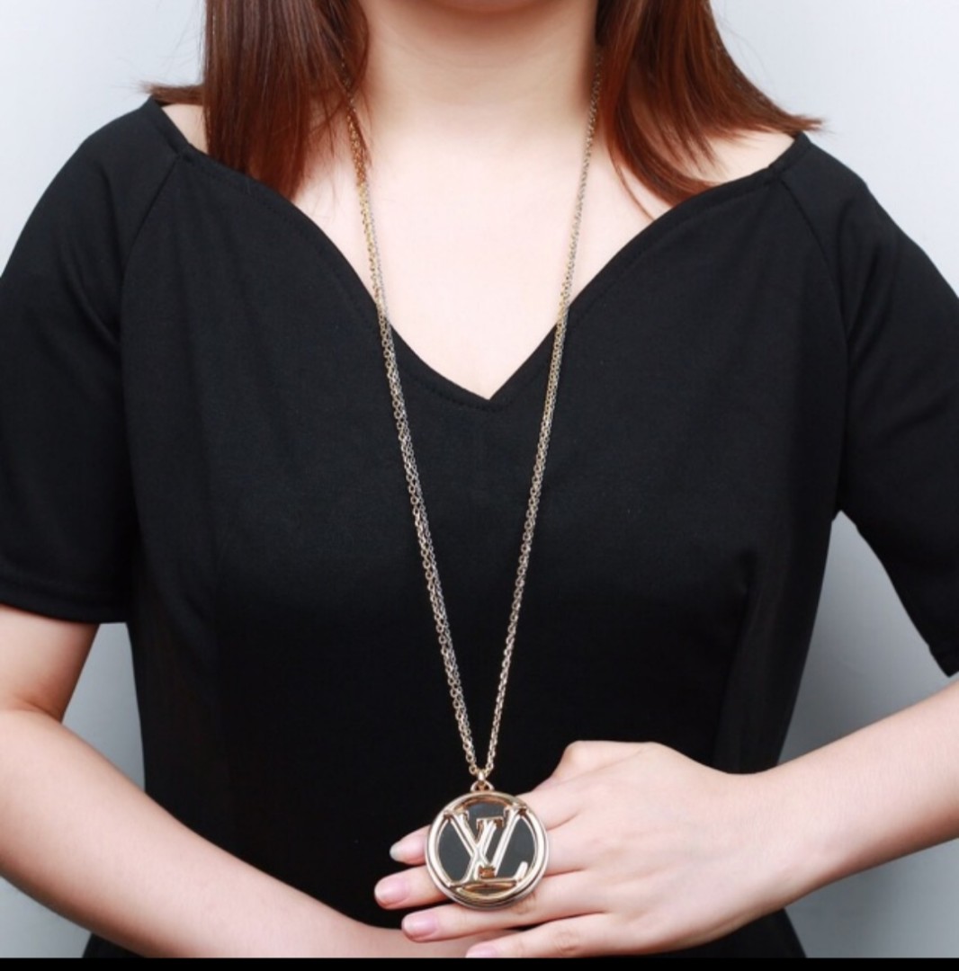Louise Long Necklace, Women's Fashion, Jewelry & Organizers, Necklaces on  Carousell