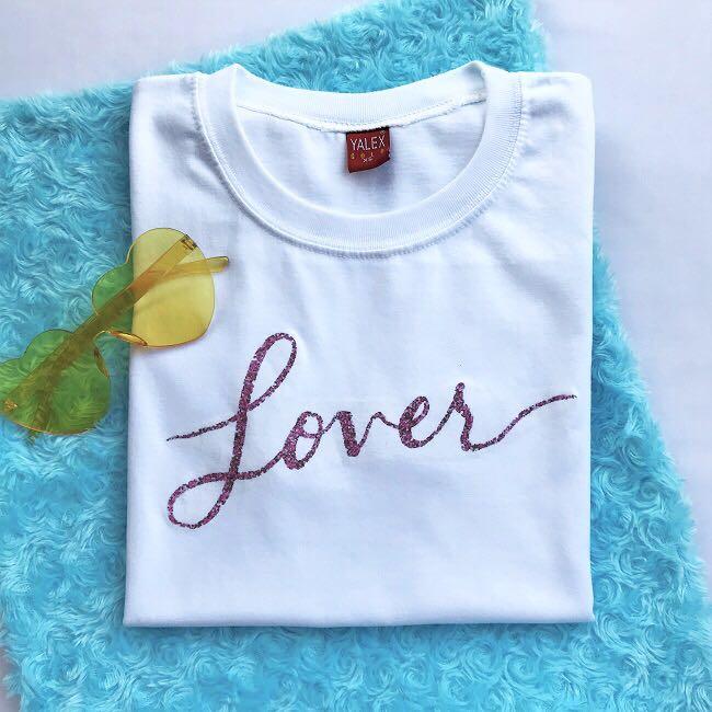 Lover T Shirt Taylor Swift Latest Album Title Women S Fashion Clothes Tops On Carousell