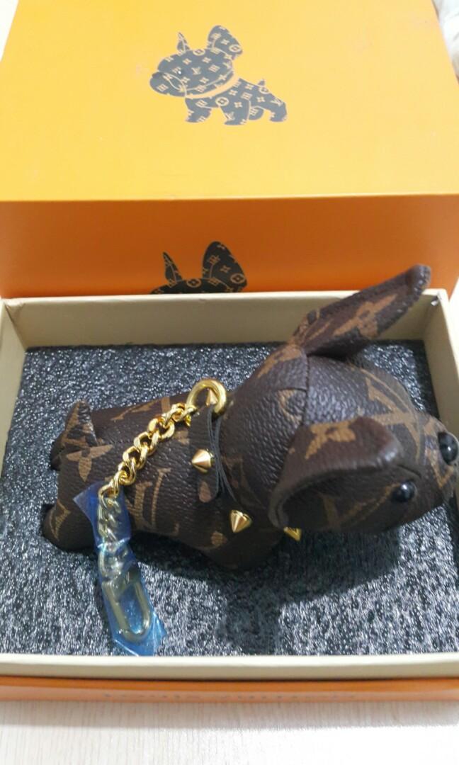 lv路易威登法斗犬钥匙扣,汽车摆件,包包吊饰#原单,送礼首选