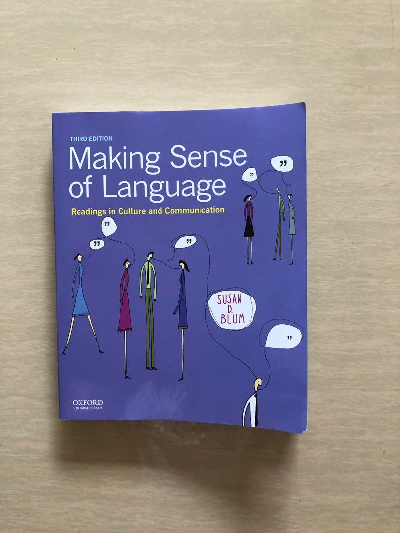 Language Sense Making sense of language textbook, Hobbies & Toys, Books & Magazines ...