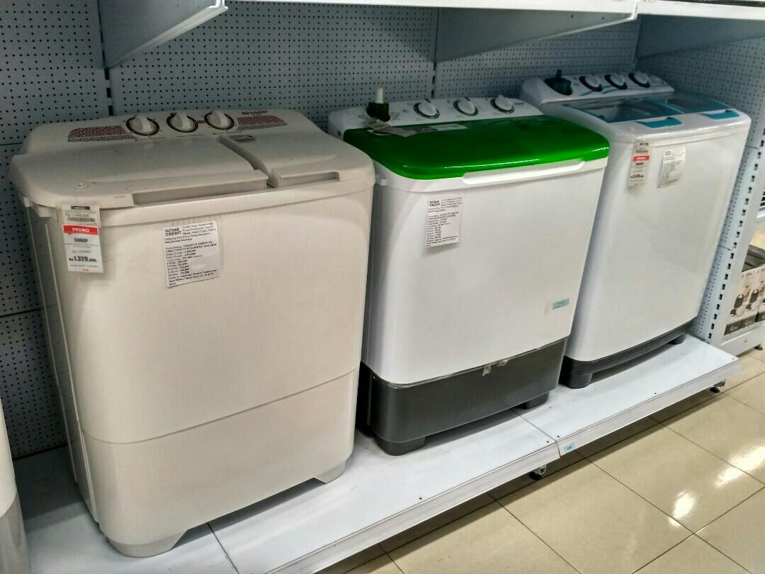 Mesin cuci SHARP 6,2KG ES-G865P-G Cicilan tanpa kartu kredit, Gratis 1x  Angsuran*