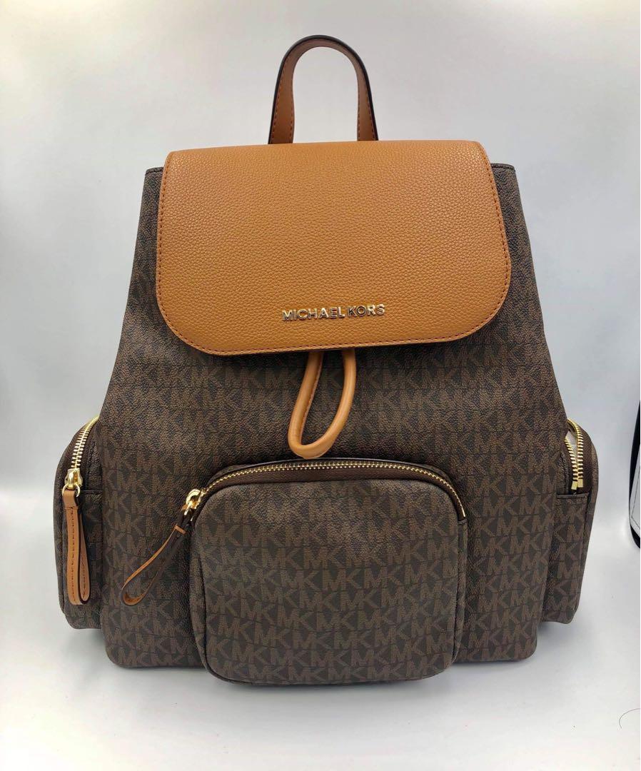 michael kors signature large backpack
