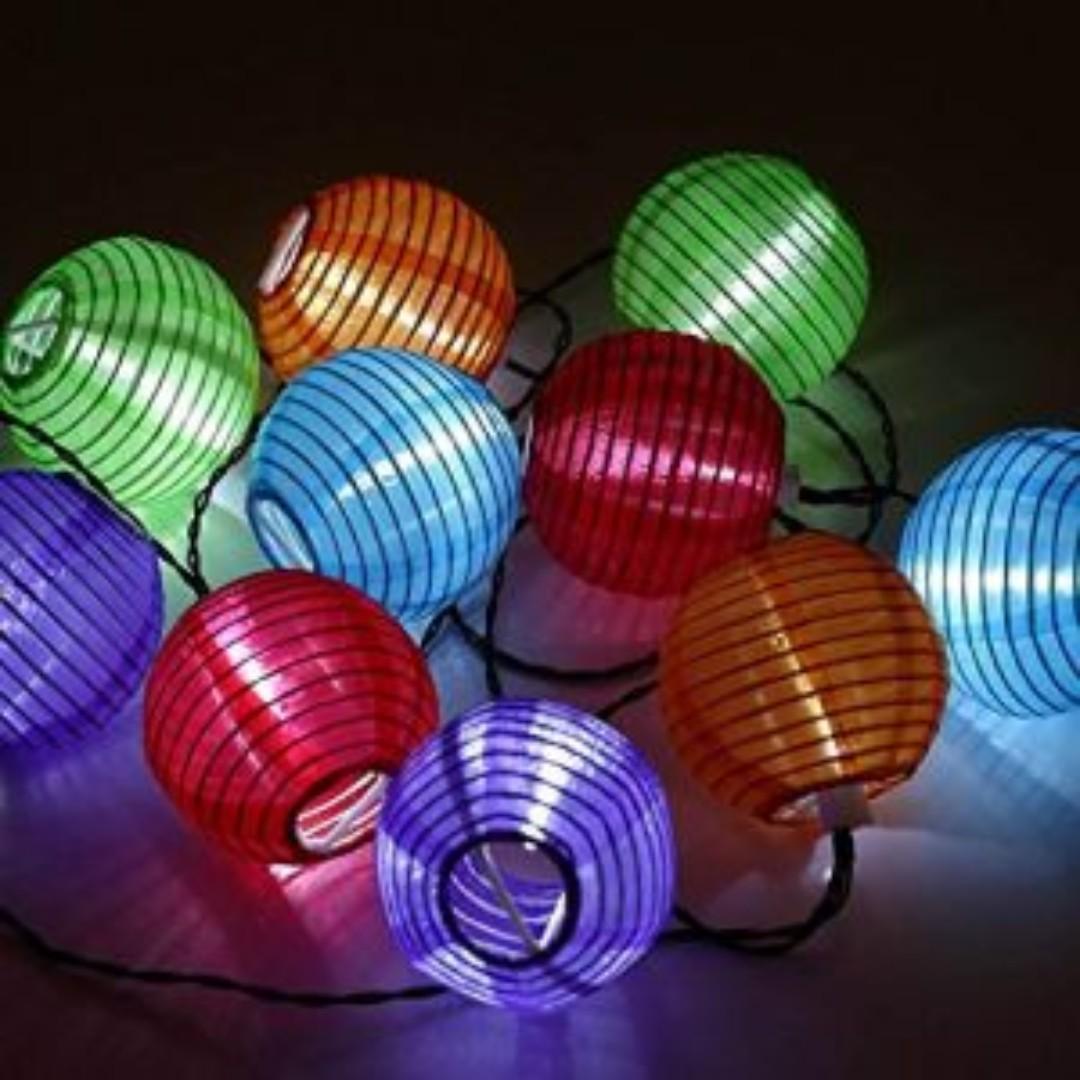 small chinese lantern string lights