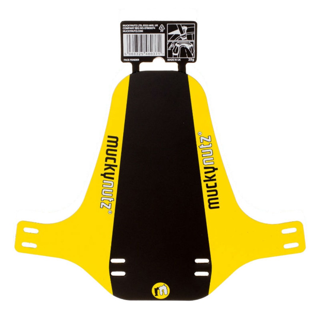 Mucky Nutz Face Fender Mudguard Yellow, Sports Equipment, Bicycles