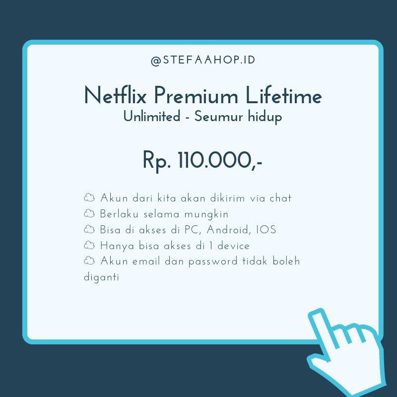 Flix Premium Lifetime Seumur Hidup Tiket Voucher Kartu Hadiah Voucher Di Carousell