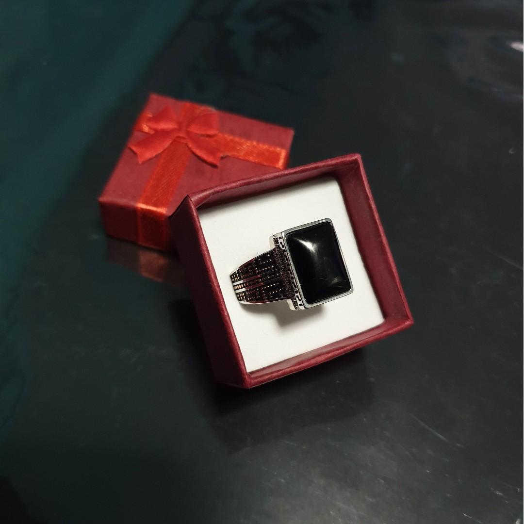 Lucifer onyx shop ring replica