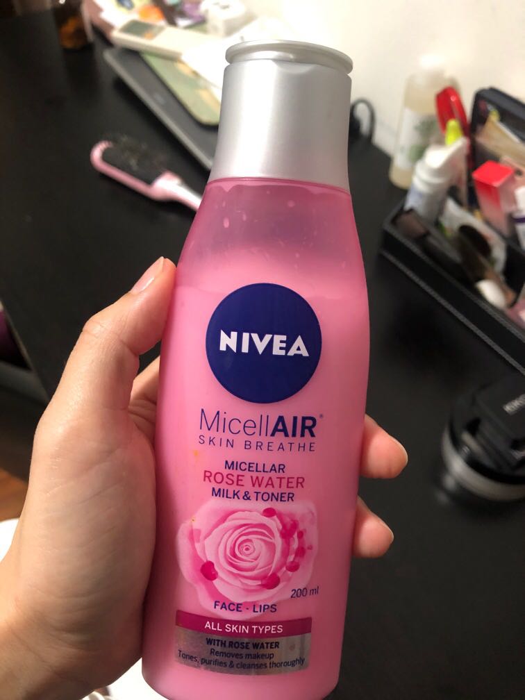 nivea toner rose water