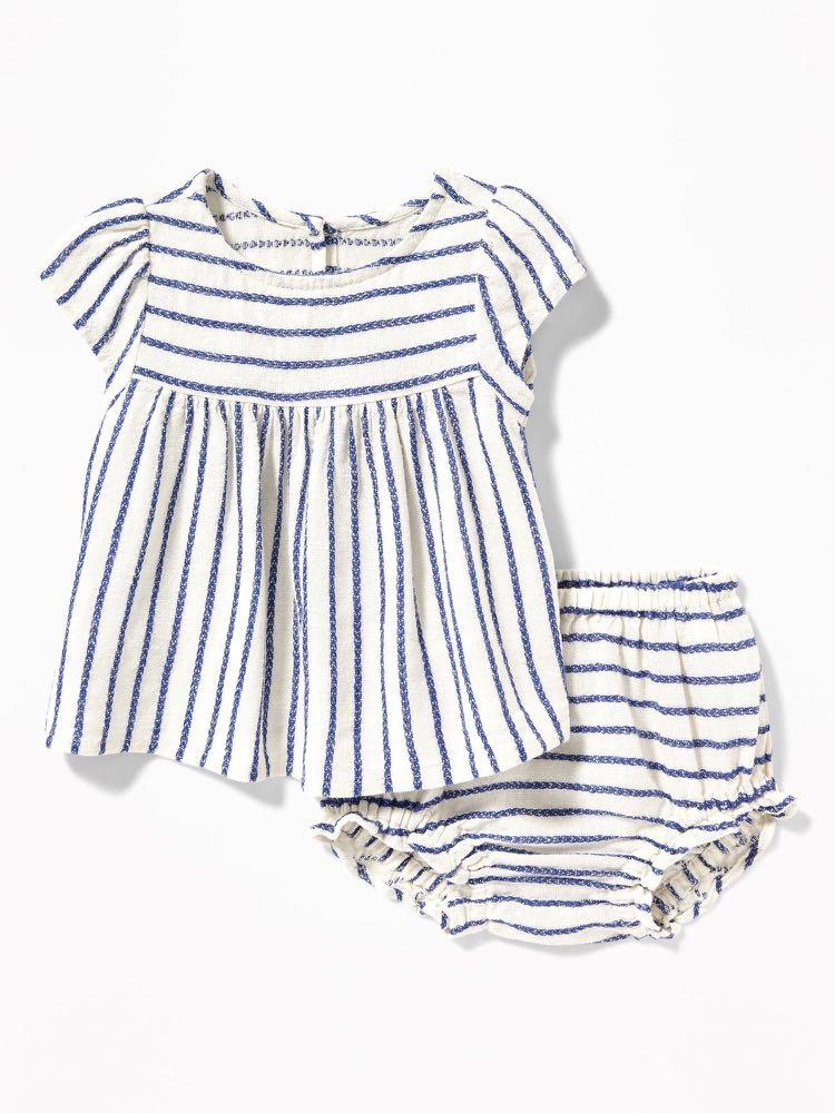 Old Navy Baby Girl Top u0026 Bloomers Set, Babies u0026 Kids, Babies u0026 Kids Fashion  on Carousell