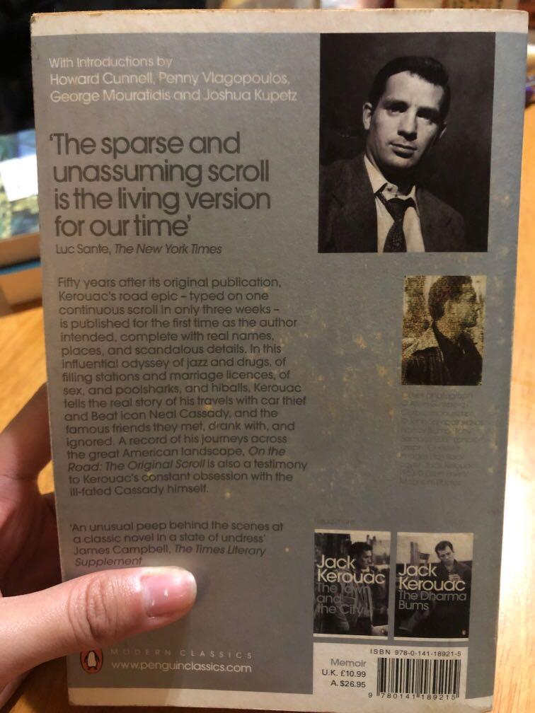 On The Road Original Scroll Version Jack Kerouac Books