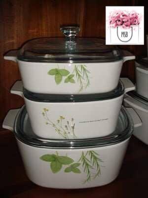 Casserole corelle sale