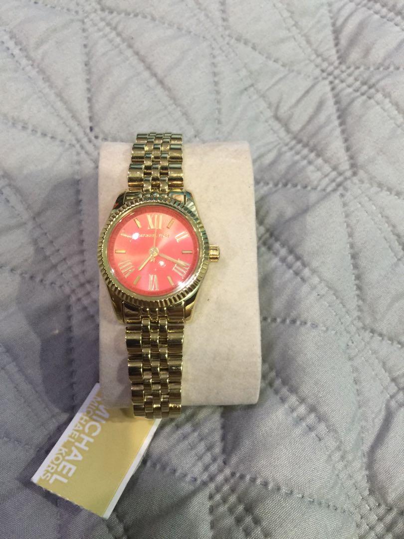 Original Mk Ladies Watch With Price Tag And Box Women S Fashion Watches On Carousell