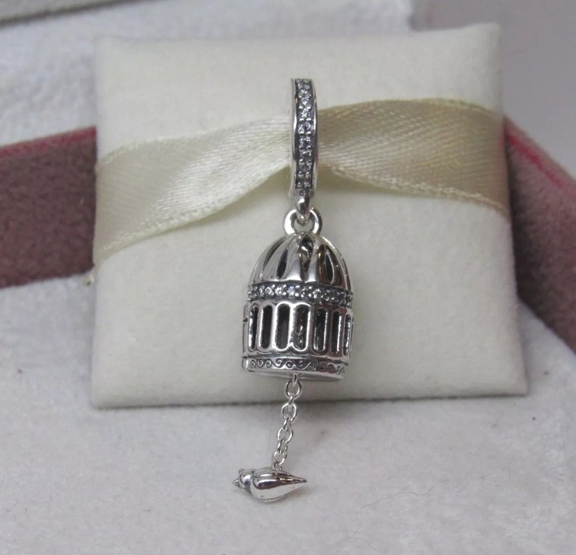 Pandora Free as a Bird Charm