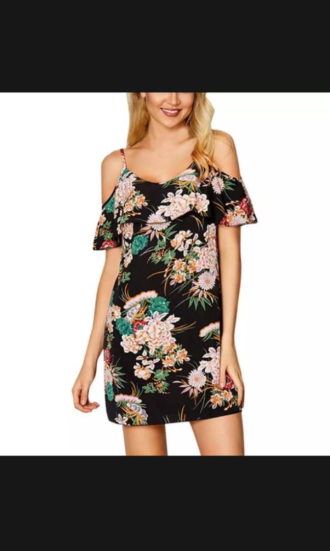 lazada off shoulder dress