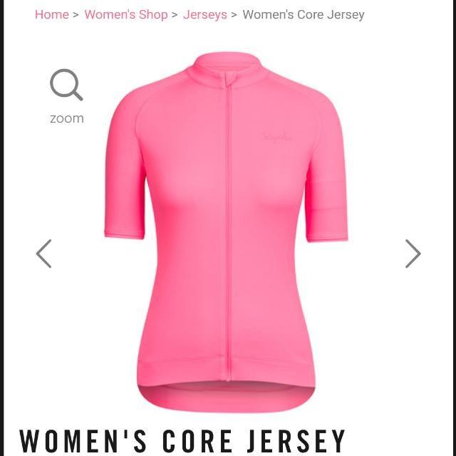 rapha pink jersey