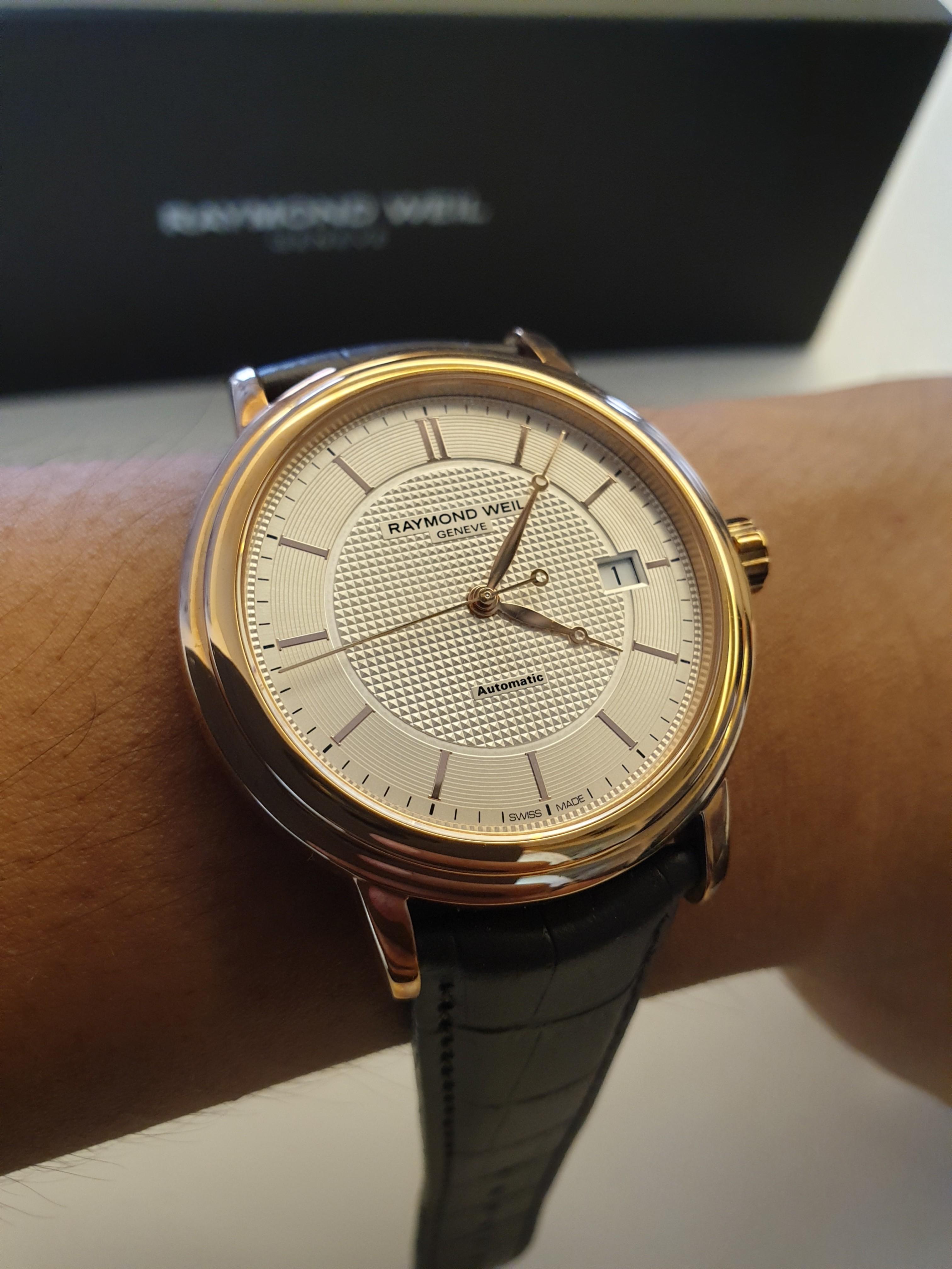 Raymond weil maestro top gold