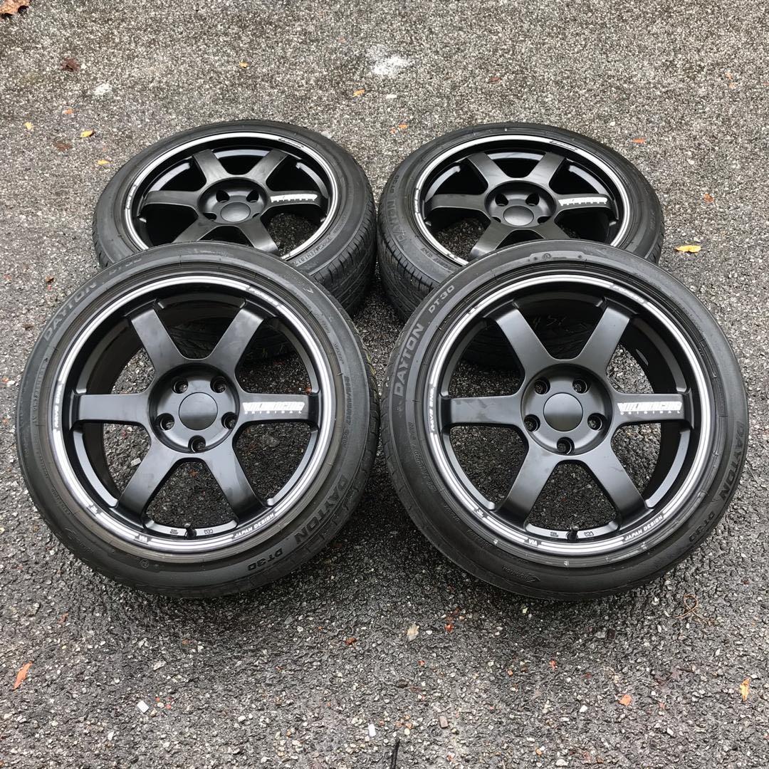 rays te37 ultra 17 inch sports rim civic fd tyre 70%, Auto Accessories ...