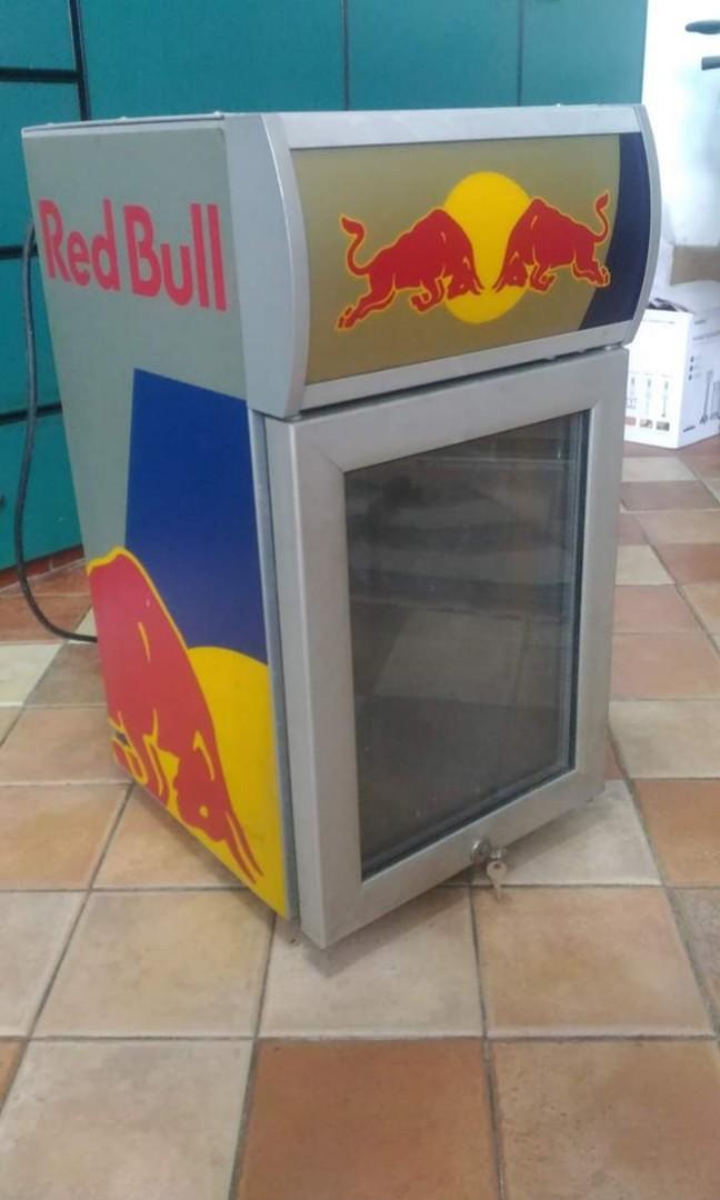 Red Bull Mini Fridge Chiller Tv Home Appliances Kitchen Appliances Refrigerators Freezers On Carousell