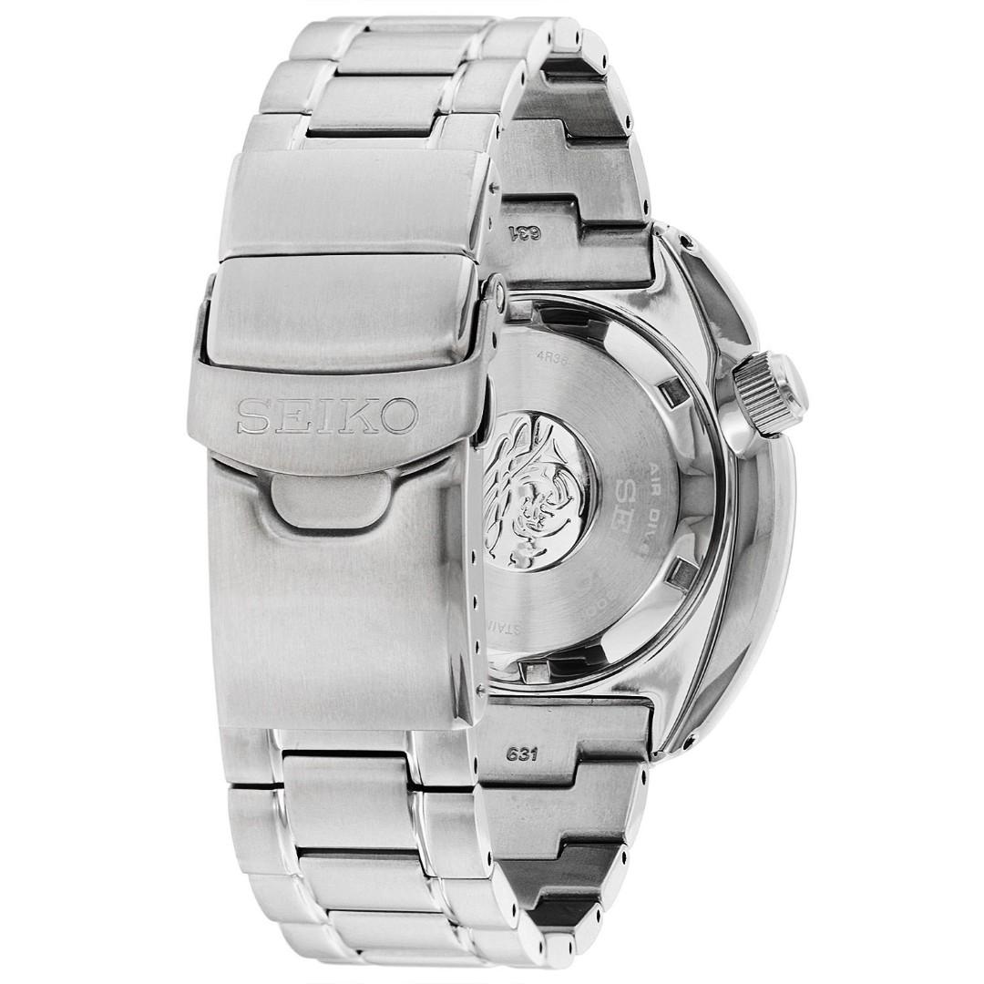 Seiko Prospex Turtle 200M Automatic Diver s SRP775K1 Men s Watch Black Dial Stainless Steel Strap SRP775K SRP775 Analog Automatic Movement Manual
