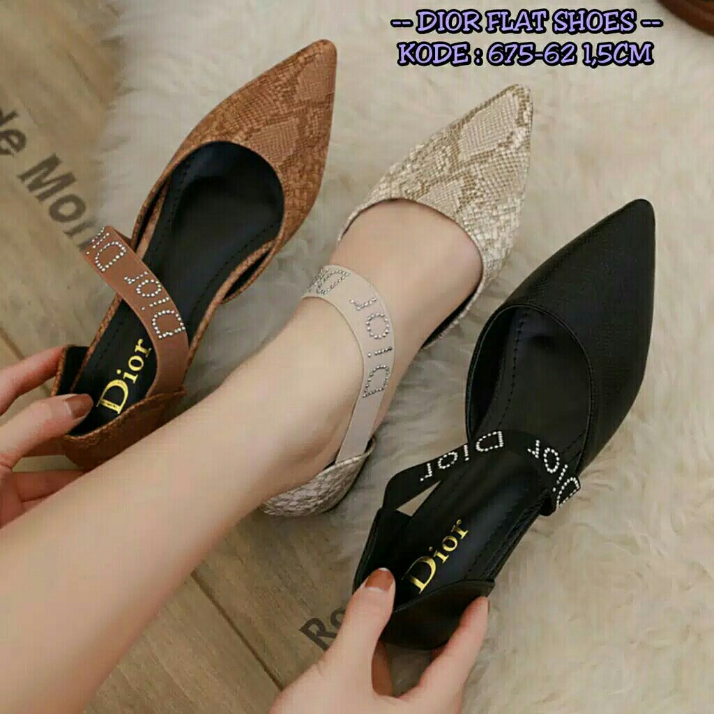 Sepatu Dior Original Fesyen Wanita Sepatu Di Carousell