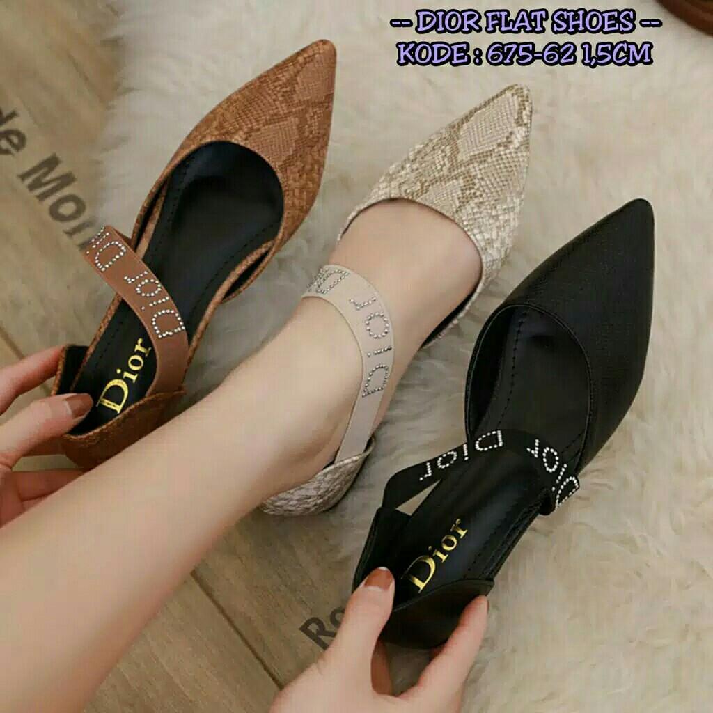 Sepatu Dior Original Fesyen Wanita Sepatu Di Carousell