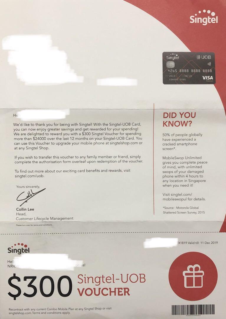 Singtel Voucher Electronics Others On Carousell