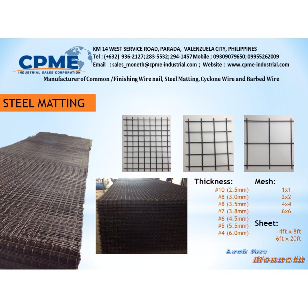 Steel Matting Construction Industrial Construction Building Materials On Carousell