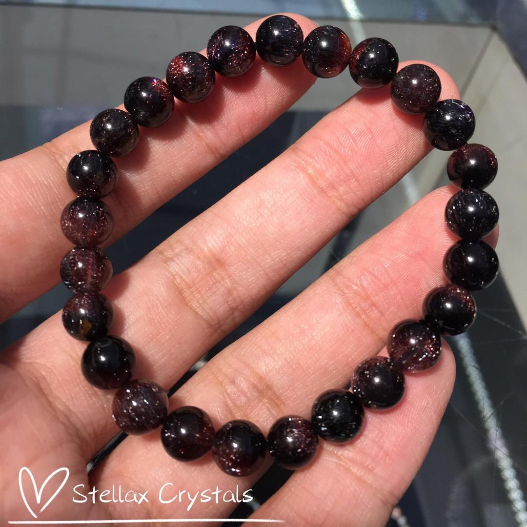 Stellax Crystals 黑超七黑紅超級七滿礦無棉 女裝 飾物及配件 寶石 鑽石 水晶 Carousell