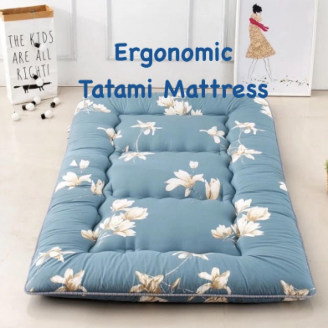 Tatami Mattress Bed Topper Floor Mat Children Baby Play Mat