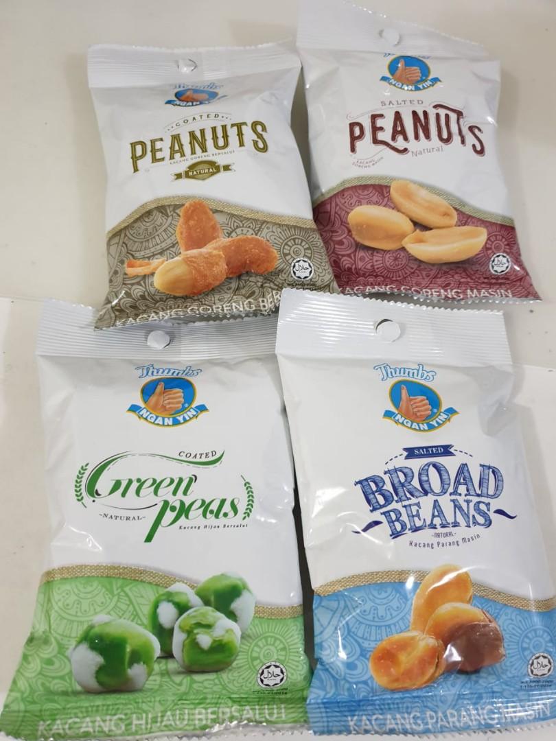 Thumbs Ngan Yin Kacang Makanan Minuman Snek Di Carousell
