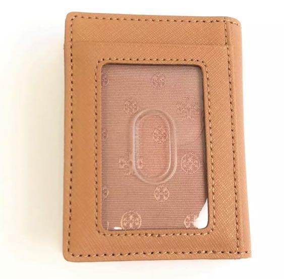 Tory Burch Emerson Foldable Card Case (Cardamom), Women's Fashion, Bags