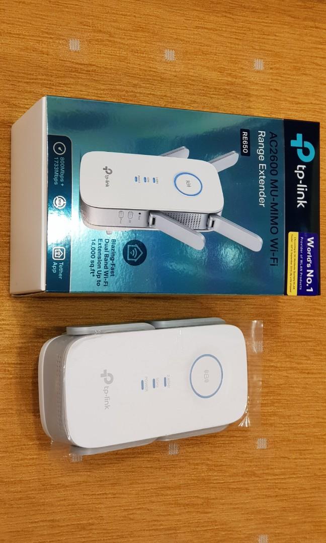 Tp Link Re650 Ac2600 Wifi Range Extender Electronics Computers Others On Carousell