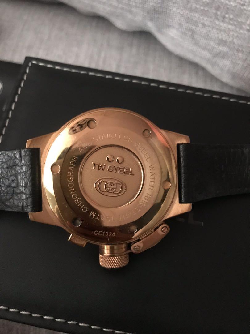 Repriced TW STEEL CE1024 CEO CHRONO WATCH 50MM